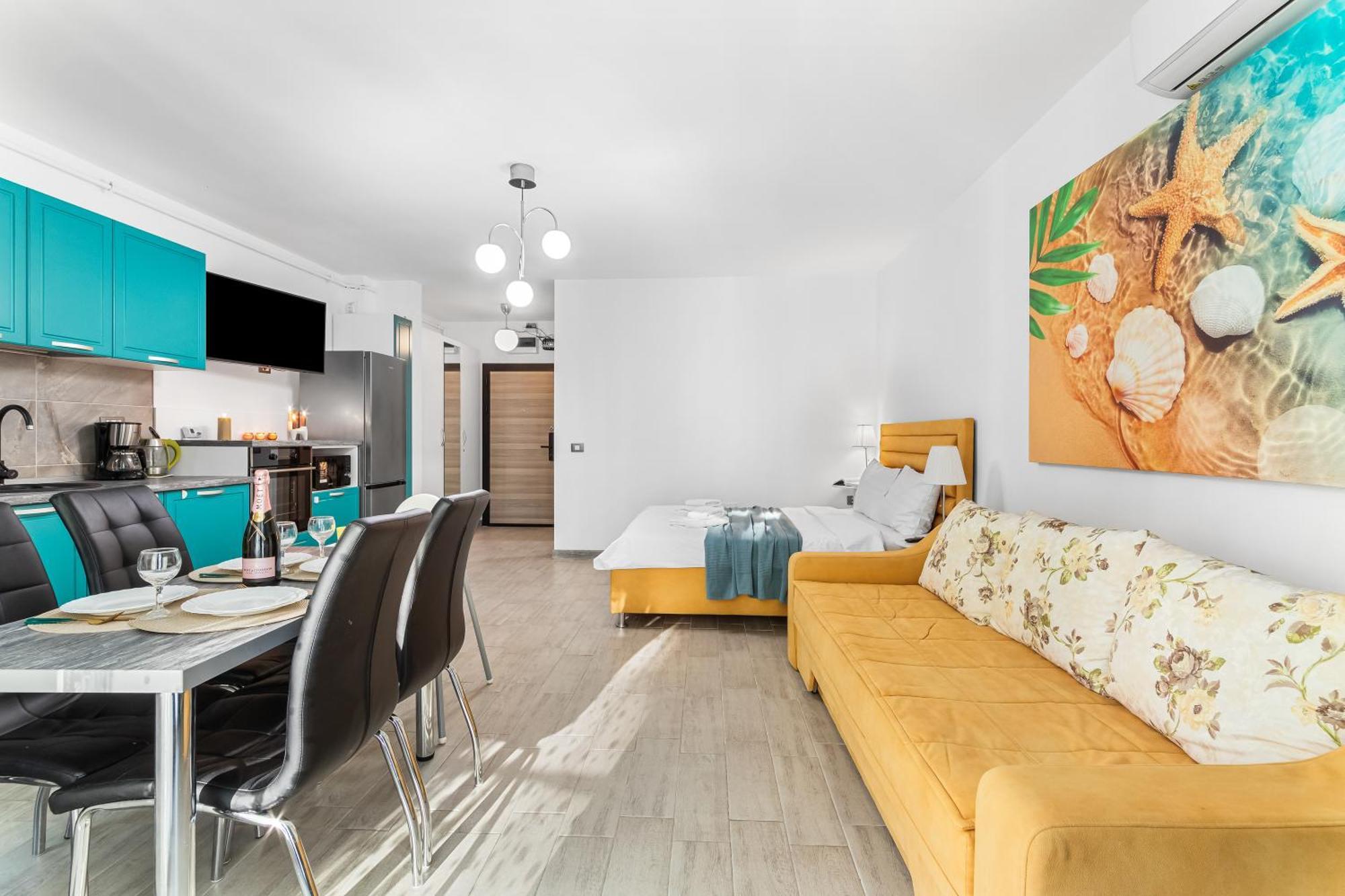 Eka Studio - Pool & Spa Beach Resort Năvodari Buitenkant foto